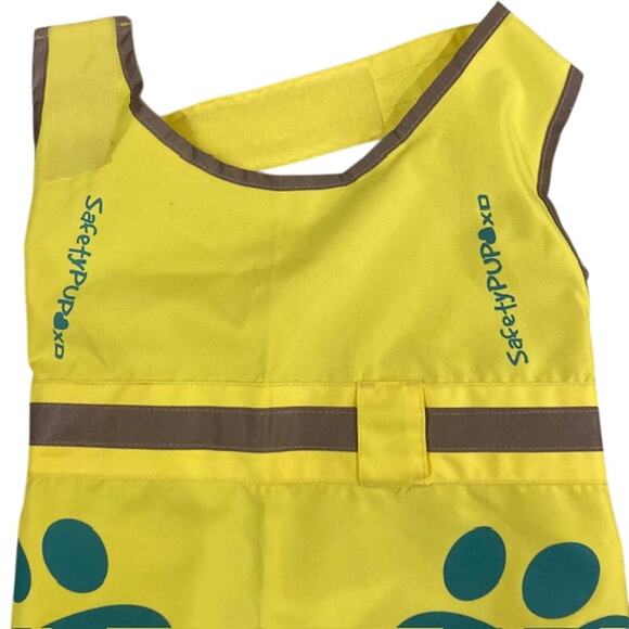 Safety Pup XD Warning Clothing-Reflective Dog Vest in Yellow  NWOTS - Picture 2 of 4
